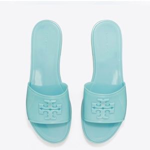 NEW TORY BURCH Eleanor Jelly Platform Slides